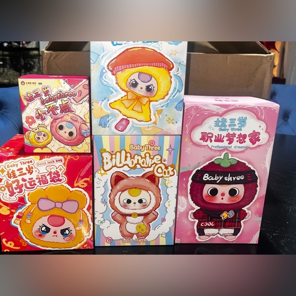 Baby Three Blind Box lot New